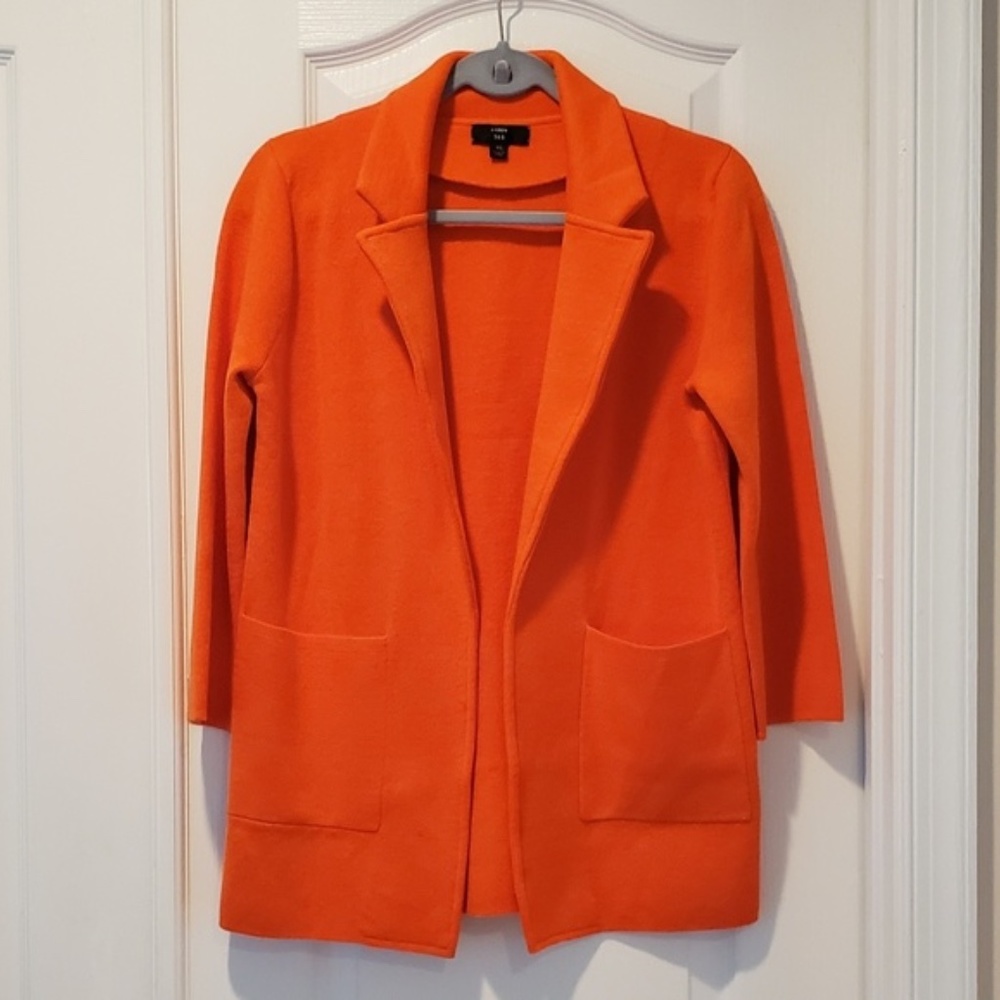 J.Crew Sophie Open-front Sweater Blazer